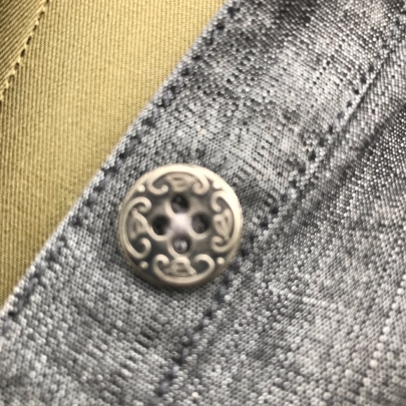 Grey Chambray Dress - Picture 6 of 6